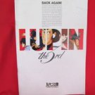 Lupin the 3rd the movie "Farewell to Nostradamus" art book