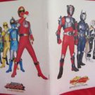 Hurricaneger & Kamen Masked Rider Ryuki the movie photo guide book