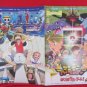 One Piece the 1st movie and Digimon Adventure guide art book