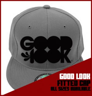 GRAY GDLK FITTED HAT