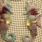 Small Seahorse Wall hanging (multi color; pink,blue) (set of two)