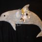 Grey Dolphin Wallhanging