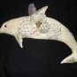 Dolphin Wall Hanging (white)