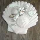 Seashell Plaque White with pearl finish