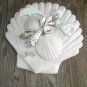 Seashell Plaque White with pearl finish