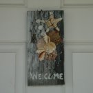 'Welcome' Sign Black