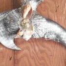 Dolphin Wall Plaque Grey/Black