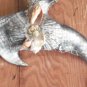Dolphin Wall Plaque Grey/Black