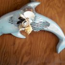 Light Blue Dolphin Wall Plaque