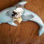 Light Blue Dolphin Wall Plaque