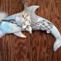 Light Blue Pastel Dolphin Wall Plaque