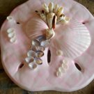 Sand Dollar Plaque Light Pink w/ Pearl Finish