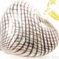 P964 HUGE BLOWN GLASS HEART PENDANT BEADS NECKLACE **FREE SHIPPING**