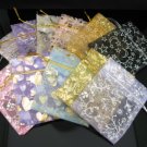 100pcs lot 90*75mm Elegant Assorted Pattern & Colors Gift Bag