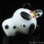 P1052 LAMPWORK GLASS SMALL FUNKY PANDA PENDANT