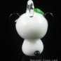 P1053 LAMPWORK GLASS SMALL FUNKY PANDA PENDANT