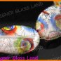 GQ013 15" -15*20MM DICHROIC GLASS BEADS ITALIAN FOIL