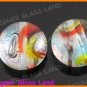 GQ006 LOT 15PCS*12MM DICHROIC GLASS ROUND BEADS ITALIAN