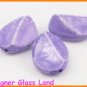 GQ023 LOT 10PC 26*19MM PURPLE ARCYLIC BEADS FOR DIY