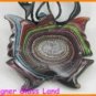 P755F LAMPWORK GLASS FAIRY BUTTERFLY PENDANT NECKLACE