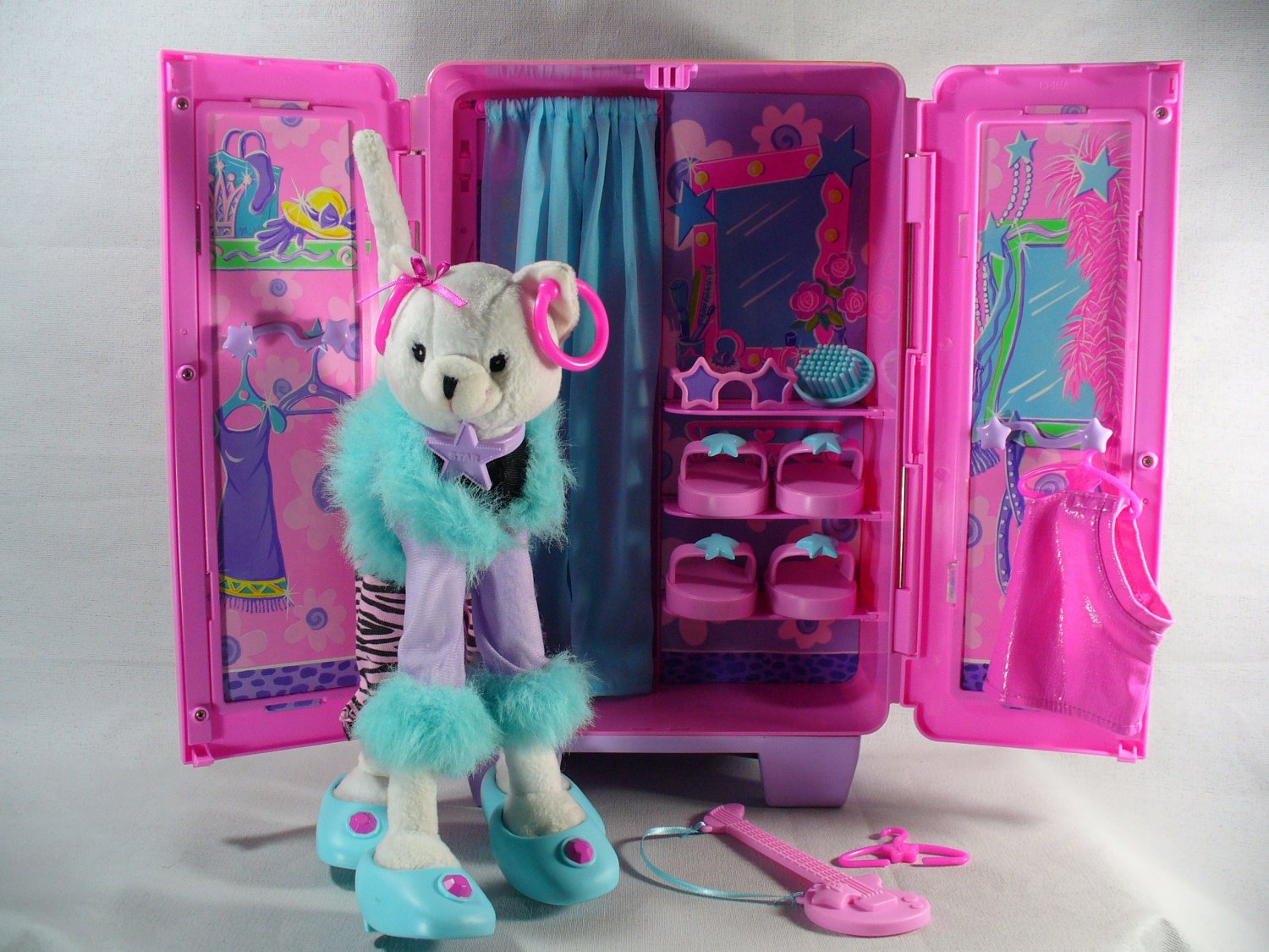 Barbie Pose-Me Pets Funky Trunk Melody Kitty