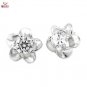 silver earrings