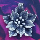 Flower .925 Silver Pendants Handmade by Thai Karen Hilltribe
