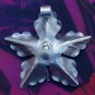 Flower .925 Silver Pendants Handmade by Thai Karen Hilltribe