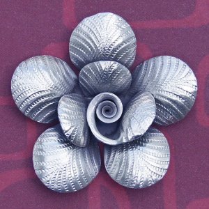 Flower .925 Silver Pendants Handmade by Thai Karen Hilltribe