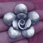 Flower .925 Silver Pendants Handmade by Thai Karen Hilltribe