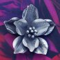 Flower .925 Silver Pendants Handmade by Thai Karen Hilltribe