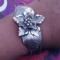 Flower .925 Silver Bracelets Handmade by Thai Karen Hilltribe