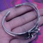 Flower .925 Silver Bracelets Handmade by Thai Karen Hilltribe