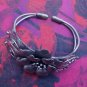 Flower .925 Silver Bracelets Handmade by Thai Karen Hilltribe