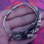 Flower .925 Silver Bracelets Handmade by Thai Karen Hilltribe