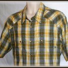 O'Neill Yellow Plaid Western - xl