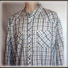 No Fear Plaid Western Long Sleeve - Large