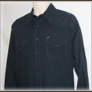 Marc Ecko Blue Western Long Sleeve - Large