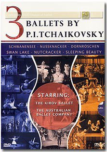 SWAN LAKE, THE NUTCRACKER, SLEEPING BEAUTY (3 DVD NTSC)