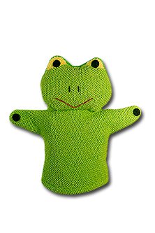 Frog Bath Mitt
