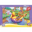 Winnie the Pooh and His Friends in an Umbrella (160 Pieces)