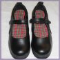 GIRLS Black flat shoes Size 1 1/5