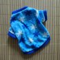 Spring Autumn Soft Lint Pet Dog Clothes Apparel Blue Color Stars T-Shirt RLX001