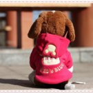 Spring Autumn Soft Lint Pet Dog Clothes Apparel Cute Winnie Print Hoodie RWN001