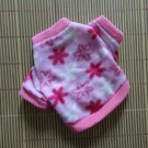 Spring Autumn Soft Lint Pet Dog Clothes Apparel Pink Color Stars T-Shirt RFX001