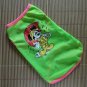 Pet Dog Clothes Apparel Cute Mickey Mouse Design Green Color Waistcoat B6023G