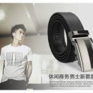 Men’s Genuine Leather Belt Alloy Buckle YD8010 Free Shipping