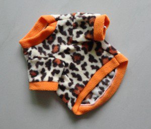 Spring Autumn Soft Lint Pet Dog Clothes Apparel Leopard Print T-Shirt BWE001