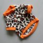 Spring Autumn Soft Lint Pet Dog Clothes Apparel Leopard Print T-Shirt BWE001