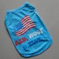 Fashion Pet Dog Clothes Apparel American Flag Design Waistcoat B6002